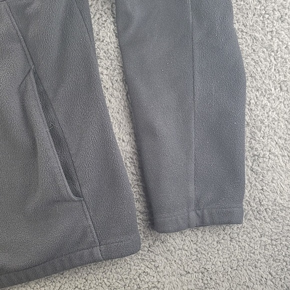 North Face Pullover Sweater Black Womens Large 1/4 Zip Jacket Long Sleeve Fleece - Picture 8 of 13